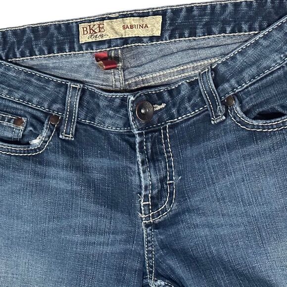 BKE Sabrina Dark Wash Bootcut Jeans 29 - Picture 3 of 12